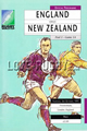 England v New Zealand 1991 rugby  Programmes